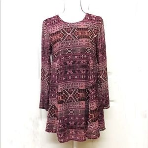 Boho Long Sleeve Dress by Forever 21